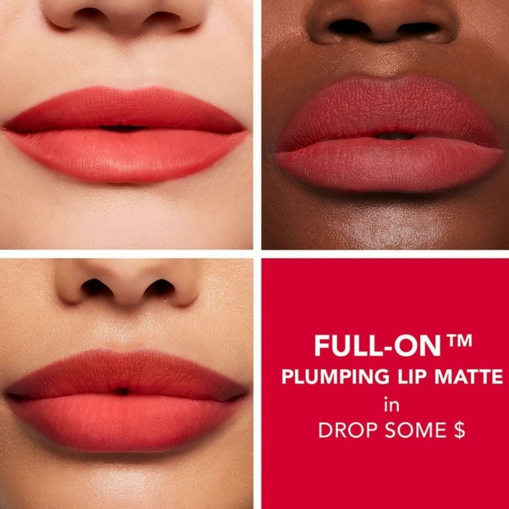 BUXOM FULL-ON PLUMPING LIP MATTE.